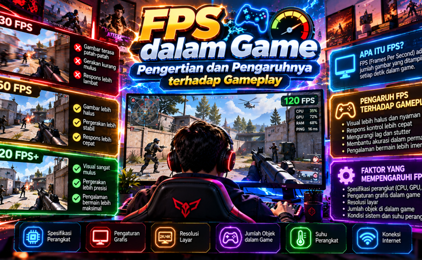 FPS dalam Game: Pengertian dan Pengaruhnya terhadap Gameplay